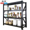 实邦(SHIBANG)黑色120*40*160主架4层180kg 轻型货架 仓库货架