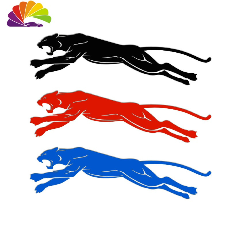 舒适主义豹子划痕贴伤痕擦痕贴车贴轮眉贴车尾贴个性