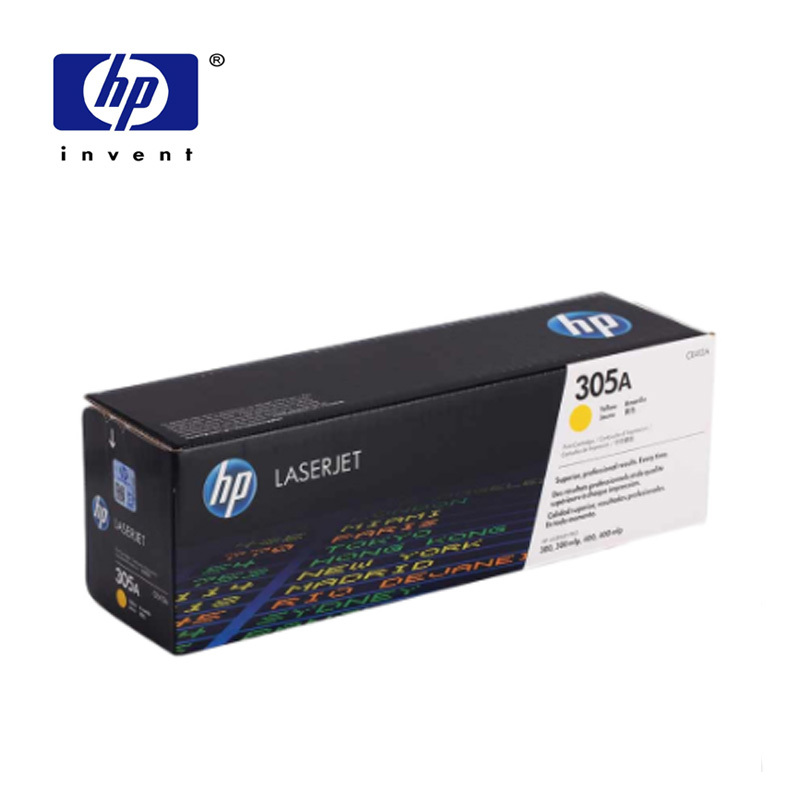 惠普(HP)CE412A (305A) 彩色硒鼓 黄色 (硒鼓/粉盒) 黄色