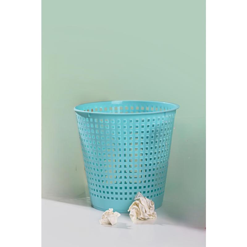 茶花 大号废纸篓 垃圾桶Ø30.5*29cm/个高清大图