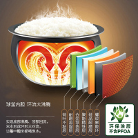 苏泊尔(SUPOR)CFXB20HC22-80智能小电饭煲2L迷你1-2人预约功能IH电磁加热 合金内胆 触控面板电饭锅