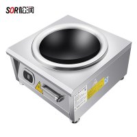 SOR松润 电磁灶 SOR-N802台式炒炉6KW 380V 配50炒锅