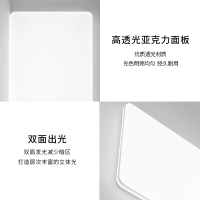雷士照明NVC 舒适光语音智控吸顶灯200瓦大功率1.2米大尺寸客厅灯卧室灯吊灯灯具套餐现代简约灯具PDD