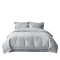 金丝莉(KINTHERI) 一夜豹富 100全棉套件 远山灰 规格200×230cm 2950G(NM)