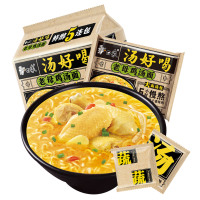 白象方便面汤好喝老母鸡汤面111g*5袋方便速食泡面