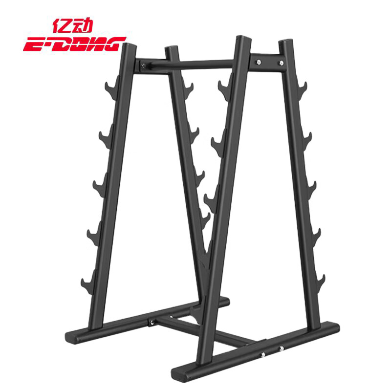亿动 哑铃片收纳架商用健身器材储存放置架 杠铃架 YD-048高清大图