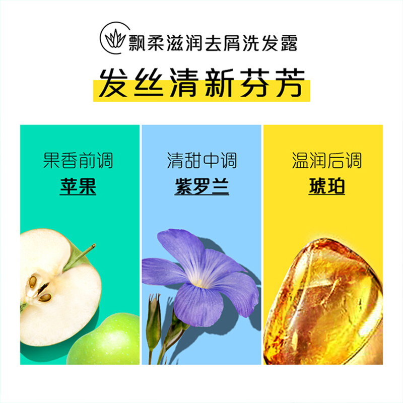 飘柔滋润去屑洗发露200ML*1