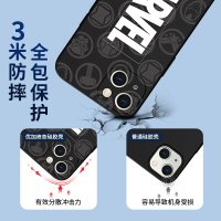 优加正版漫威苹果13手机壳13pro保护套13promax超薄液态硅胶软壳iphone13promax摄像头全包防摔潮男