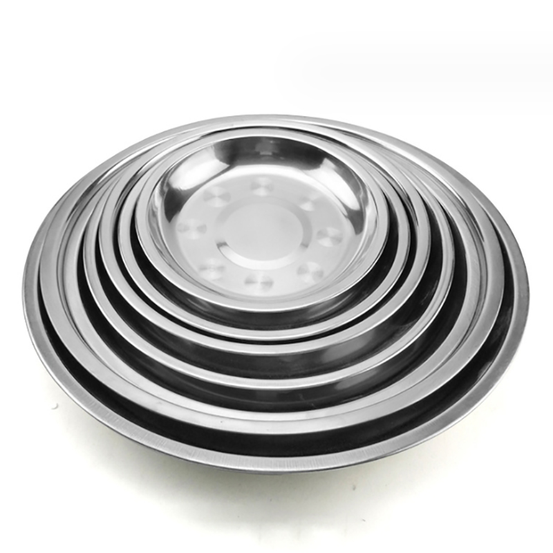 欧时佳不锈钢果皮盘 垃圾盘 加厚 可定制LOGO 直径24CM 个高清大图