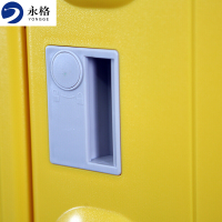 永格更衣柜游泳馆洗浴桑拿温泉瑜伽酒店防水寄存柜健身房储物柜学生书包柜单门ABS塑料柜465*390*500