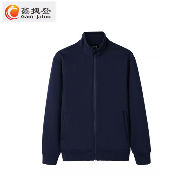 鑫捷登 男女同款超柔复合加绒上衣 AGRY-JM FSK2021-430 1件(红色、花灰色、深蓝色)高清大图