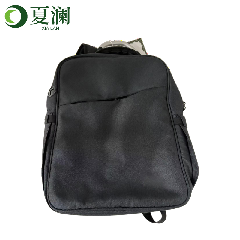 夏澜XIALAN男士双肩包15.1-16英寸防泼水青春牛津纺双层拉链暗袋百搭休闲背负缓冲棉