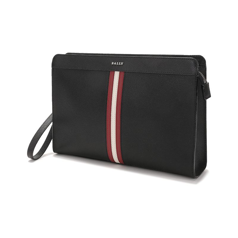 巴利 bally 男士皮质手拿包tideo lt