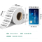 得力(deli)60*40mm 950张*2卷 珊瑚海三防热敏标签纸不干胶打印纸 12002[适配3寸标签机720C等]
