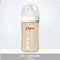 贝亲自然实感第3代PRO系列宽口径PPSU奶瓶240ml(配M号奶嘴)AA191