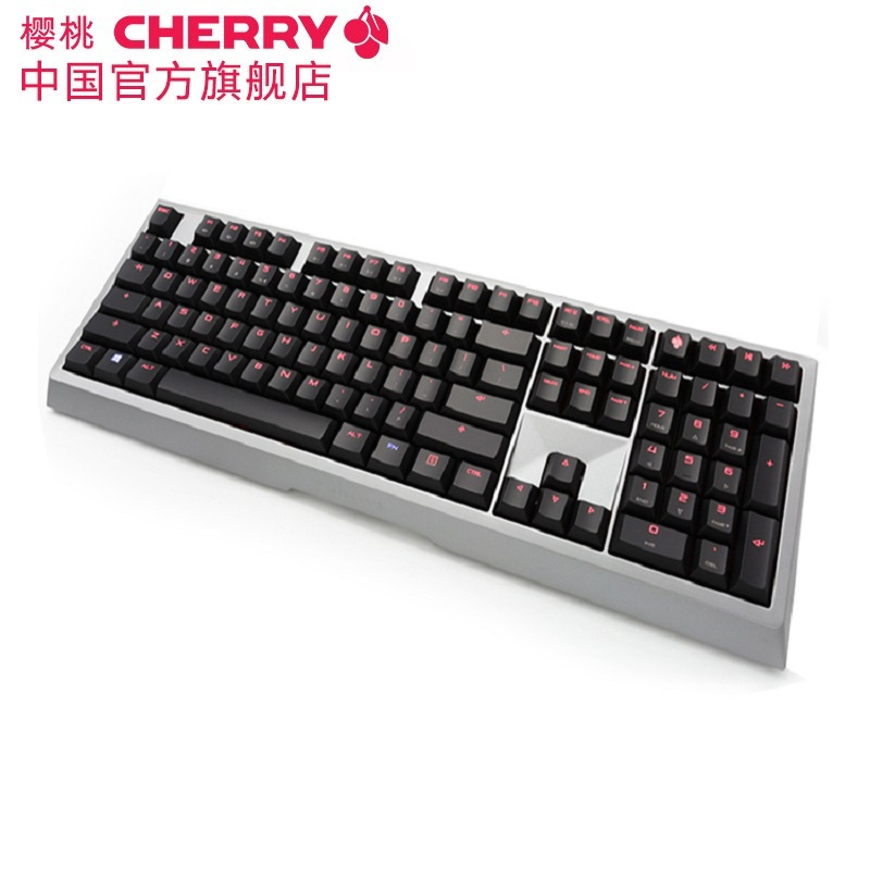 樱桃（Cherry）旗舰店 MX Board 6.0 G80-3930 背光游戏机械键盘 绝地求生 黑色 红轴