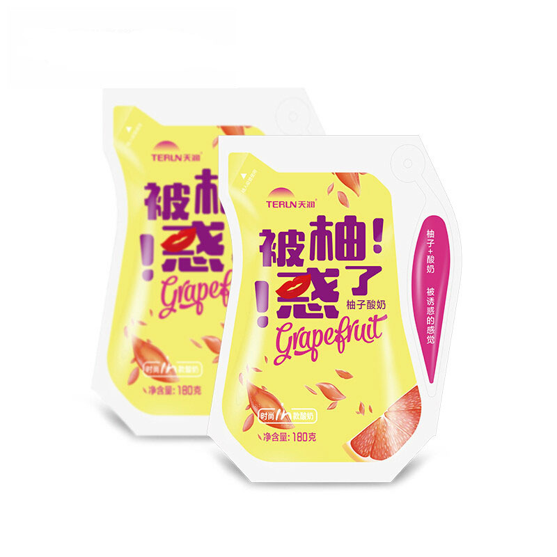天润(TERUN)新疆特产被柚惑了酸奶浓缩酸牛奶 180g*12袋