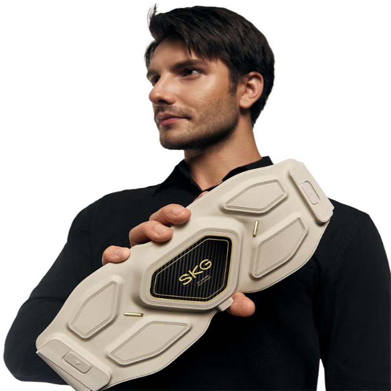 SKG按摩仪G7 Ultra腰部按摩器[王一博同款]暖宫护腰热敷脉冲振动钛金腰带高清大图