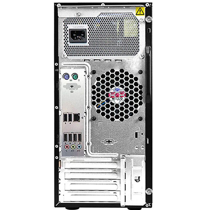 联想(Lenovo)ThinkStation P520C图形工作站主机 台式机电脑 W-2123 / 32G内存 /256G+ 2T硬盘 / P2200配23.8英寸显示器