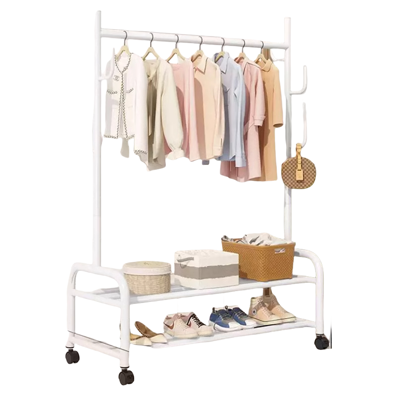 悦兴诚衣帽架 双层100*37*165cm个高清大图