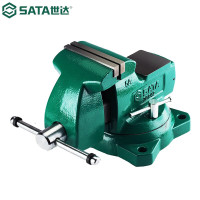世达（SATA） 重型方钢台虎钳 5寸 70842