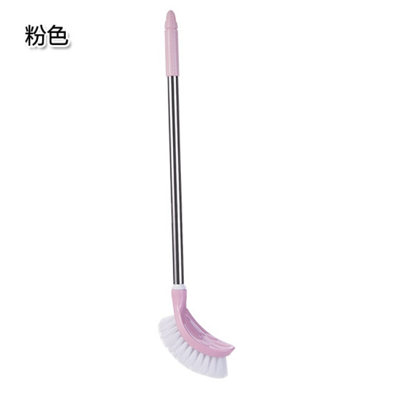 美丽雅(maryya) 弯曲马桶刷 厕所清洁刷 家用卫生间长柄刷子坐便器刷