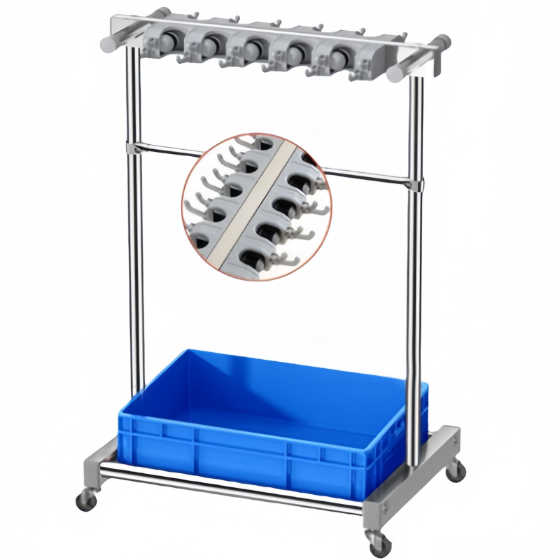 依韵珂置物架10拖24钩67*50*122cm个高清大图