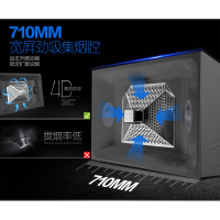 家用抽油烟机厨房用顶吸式中式吸油烟机特价小型 CXW-Q16 按键开孔电机+1.0米烟管无赠品