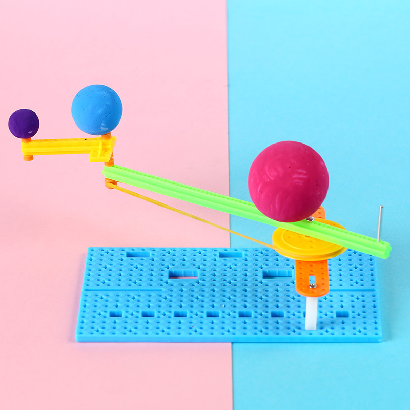 儿童科学实验玩具科技小制作diy手工材料日月地实验盒装