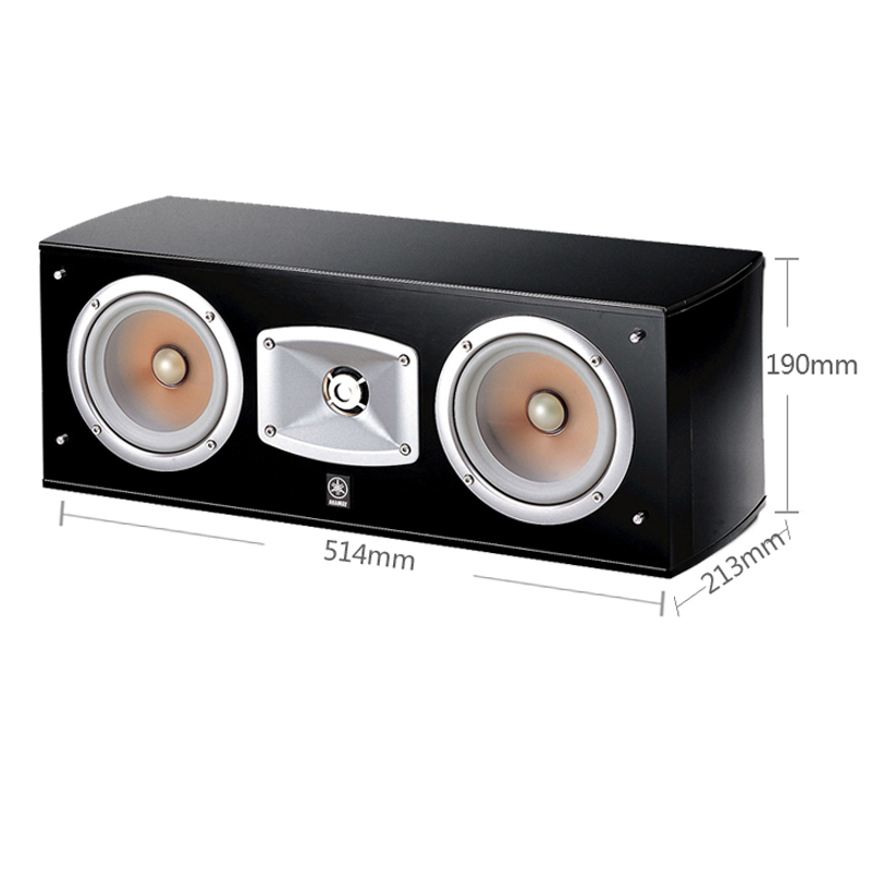 雅马哈yamahansc444中置环绕音响喇叭无源家庭影院51音箱套装