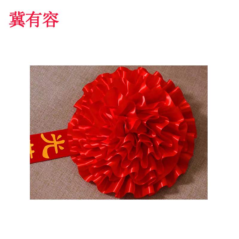 冀有容 宣传表彰胸花 JYR-009 个高清大图