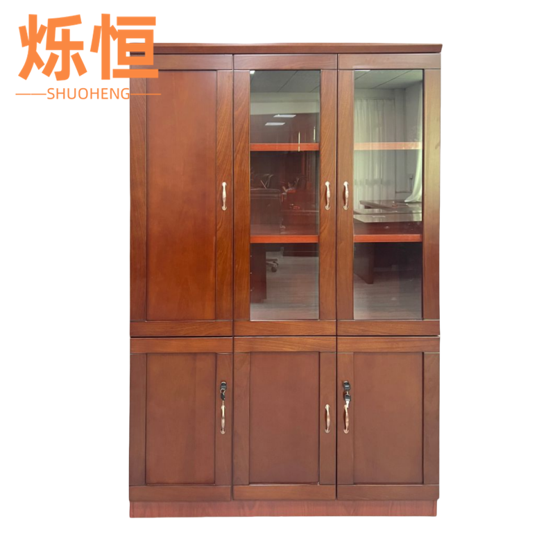 烁恒 书柜1200*420*2000mm组高清大图