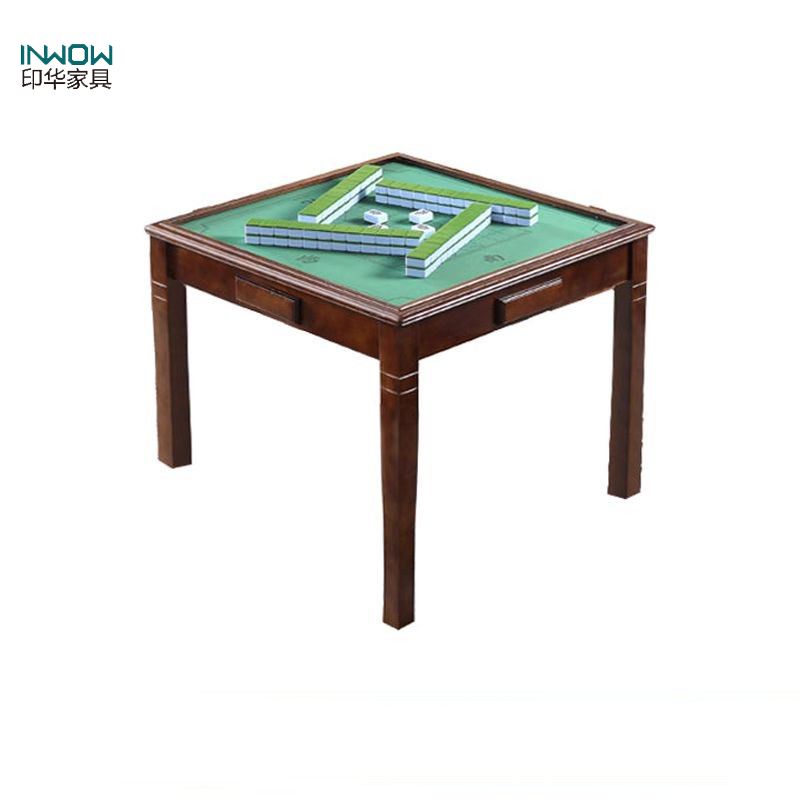 印华(YINHUA)棋牌桌椅 餐桌椅 两用桌椅(900*900*750)(套)高清大图