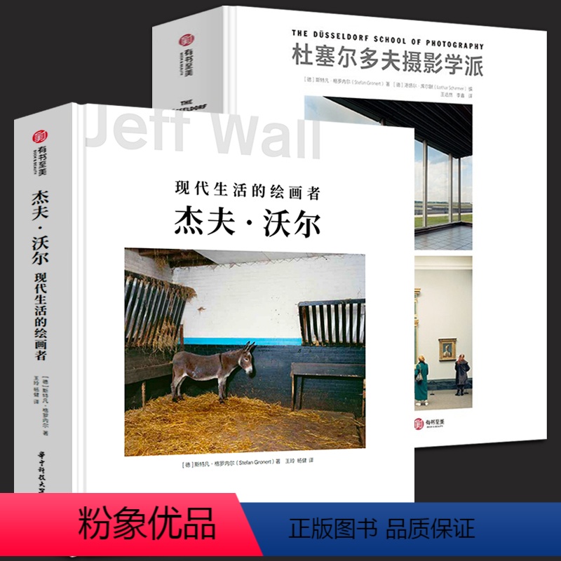 [正版]精装全2册杜塞尔多夫摄影学派+杰夫·沃尔 现代生活的绘画者 斯特凡格罗内尔当代世界摄影师摄影专业摄影艺术专业书