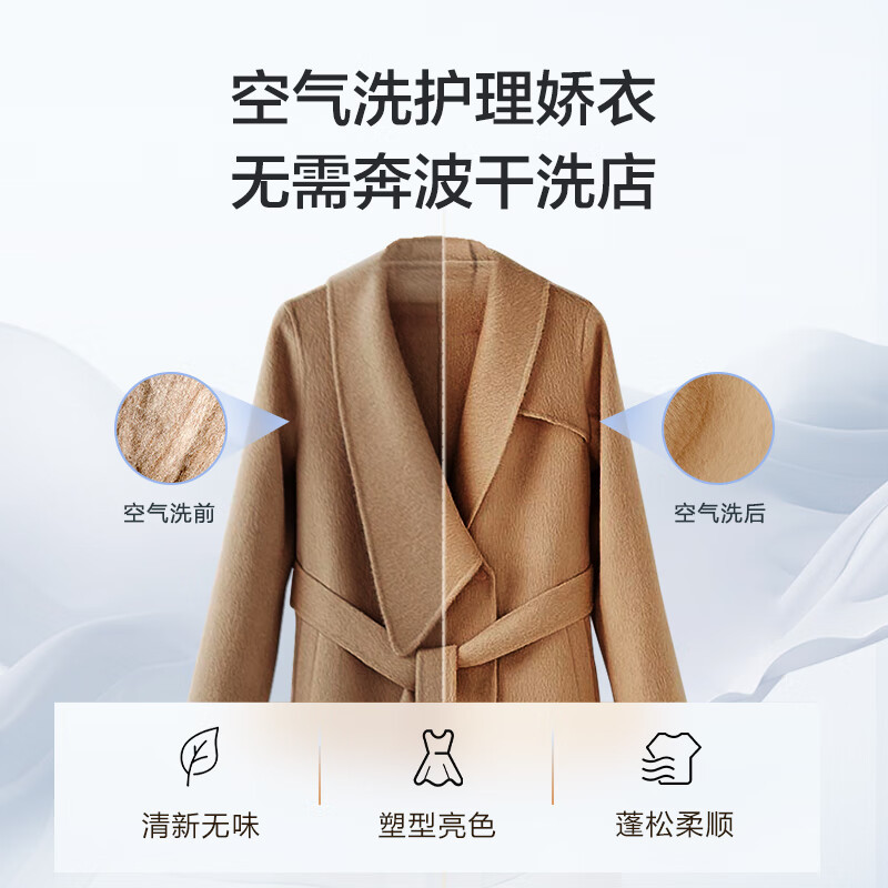 海尔(Haier)滚筒洗衣机全自动 超薄机身 洗烘一体机 10公斤大容量 双喷淋防残留EG100HMATE28S高清大图