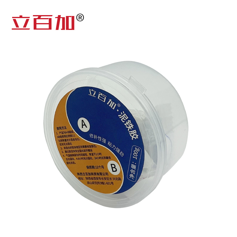 立百加 泥铁胶 100g 盒高清大图
