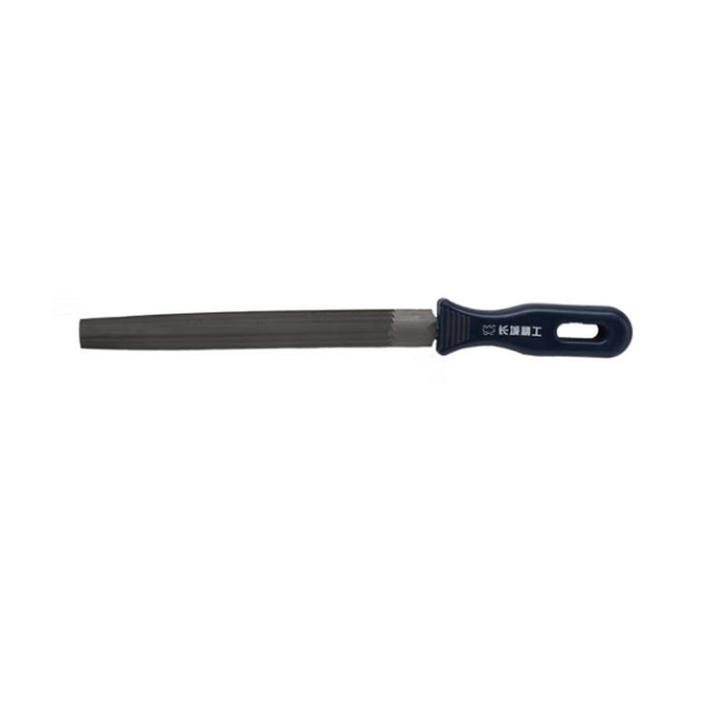 长城精工半圆锉刀特种钢挫刀钢锉金属打磨工具粗齿200mm 413301