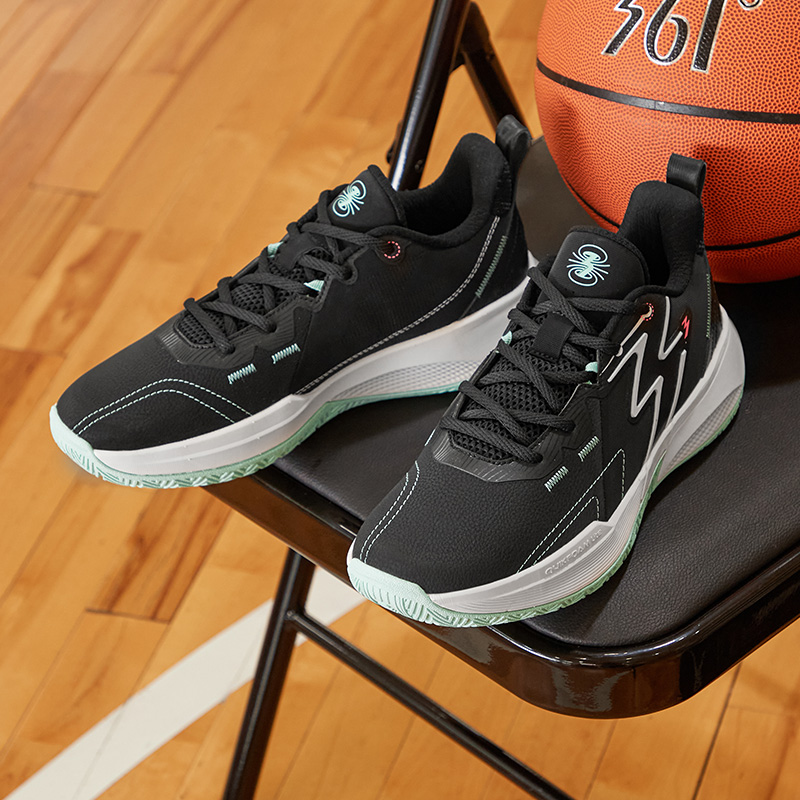 BIG3 Team丨361°篮球鞋男鞋运动鞋新款学生耐磨实战防滑革面球鞋高清大图