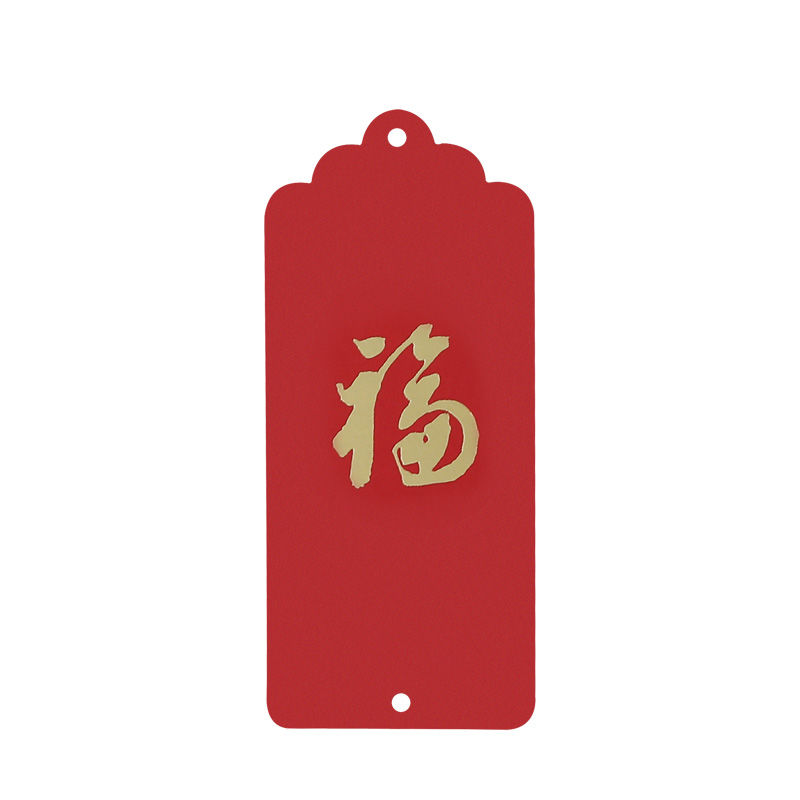 30张装烫金感恩节心愿卡许愿树吊牌寺院祈福牌祝福语小吊卡片带绳