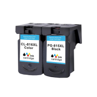 适用 佳能PG815 CL816墨盒 连供IP2780 2788 MP259 236 288 368打印机墨盒 可加墨