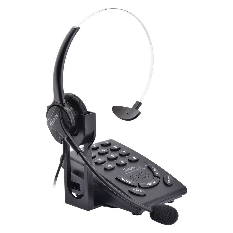 北恩(HION) VF600 耳机电话机套装话务员电话客服外呼叫中心固定电话座机 V600+选配 DH90高清大图