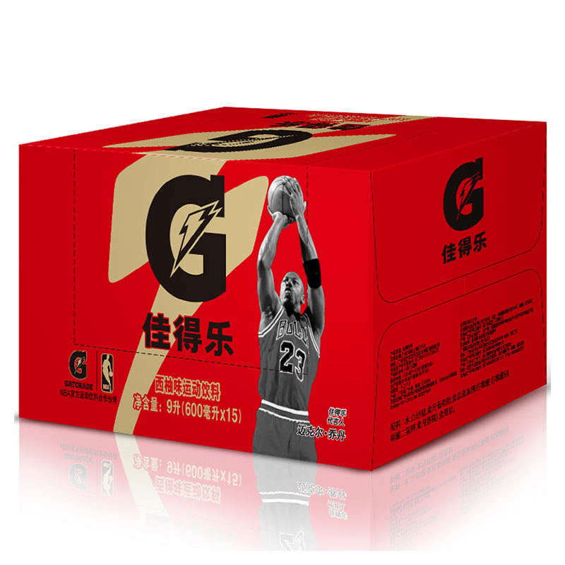 百事可乐 佳得乐 西柚运动饮料 600ml*15瓶(整箱)
