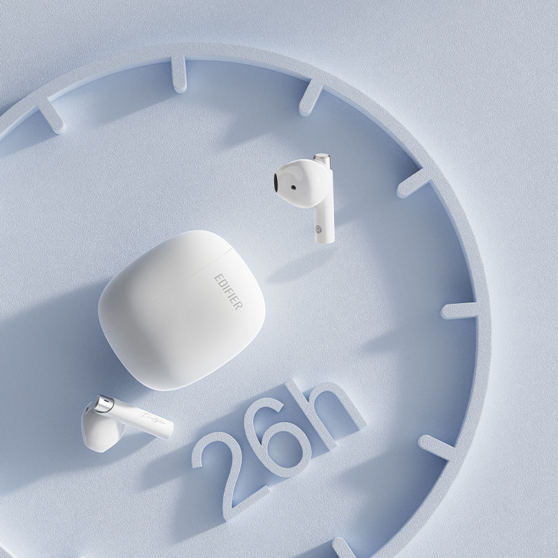 EDIFIER/漫步者 Zero Buds蓝牙耳机真无线降噪2022年新款 雅粉高清大图
