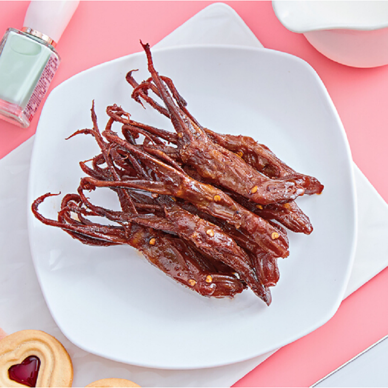 文和友牛肉干臭豆腐鸭舌盒装零食2KG