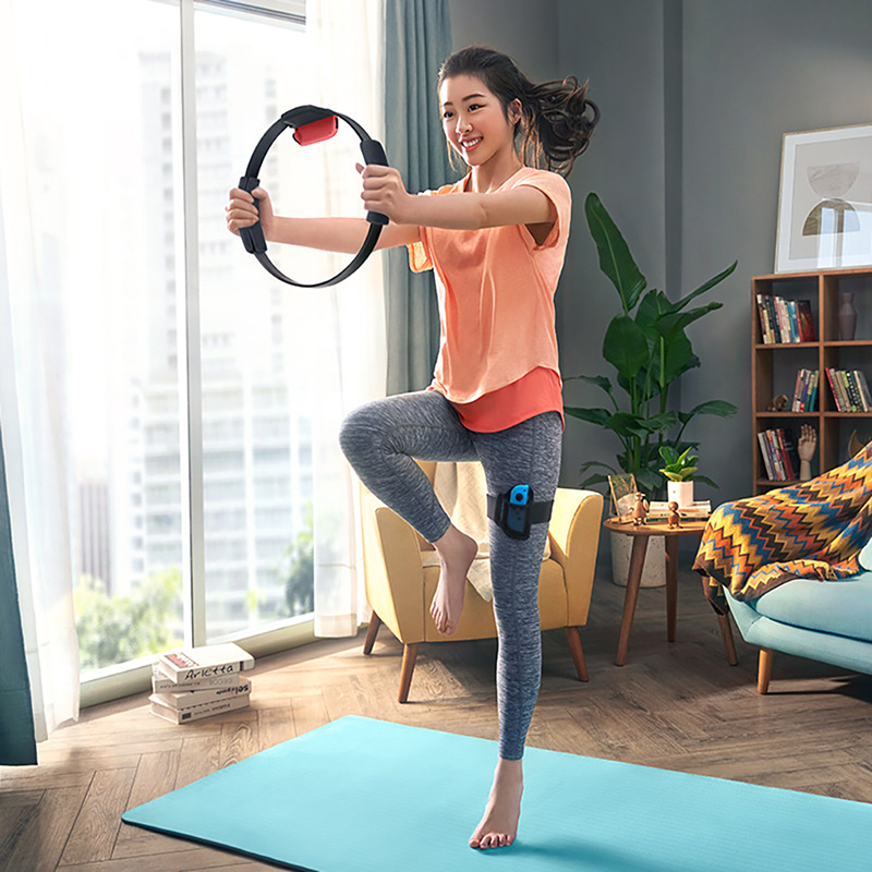 任天堂nintendoswitch马力欧限定版主机健身环大冒险游戏续航增强版