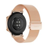 华为(HUAWEI)华为手表WATCH GT2 雅致款 (42mm) 水漾流金 麒麟芯片强劲续航蓝牙通话运动智能手表商务男女士通用手表