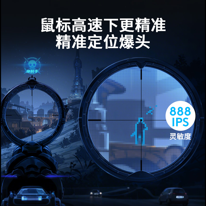 罗技GPW4小狗无线鼠标专业游戏电竞外设狗屁王G Pro系列四代FPS高清大图