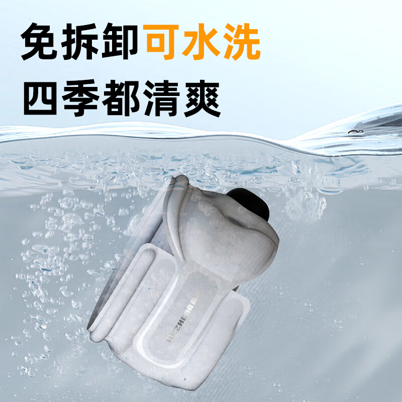 和正充气U型枕 旅行迷你便携出差按压飞机枕头 高铁火车出行睡觉脖枕 充气颈托枕 HZ-A3高清大图