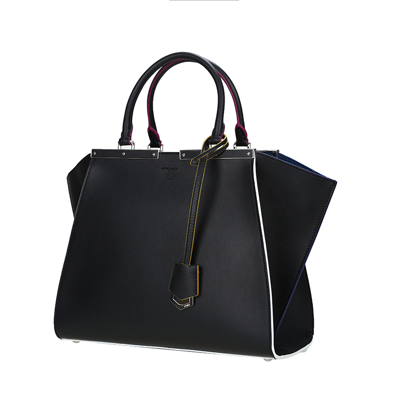 FENDI/芬迪 女包3JOURS吊牌缀饰手拎斜挎包 8BH279