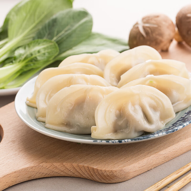 灌汤系列猪肉香菇口味饺子1kg约54只